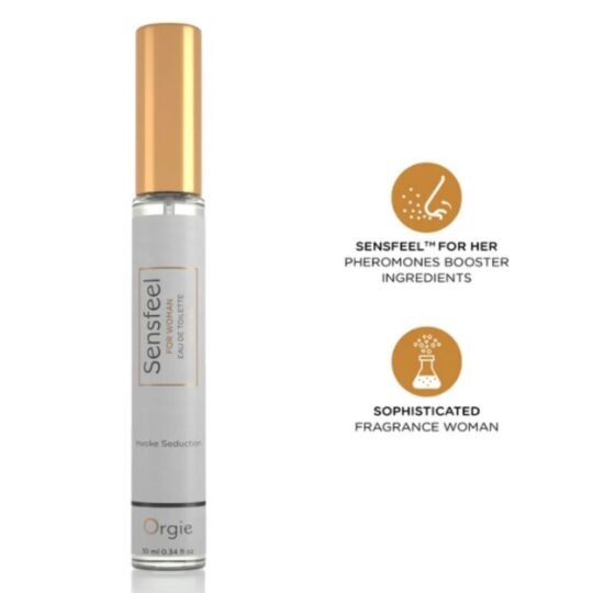 ORGIE - SENSFEEL FOR WOMAN PHOOMONE BOOSTER EAU DE TOILETTE FORMATO VIAGGIO 10 ML