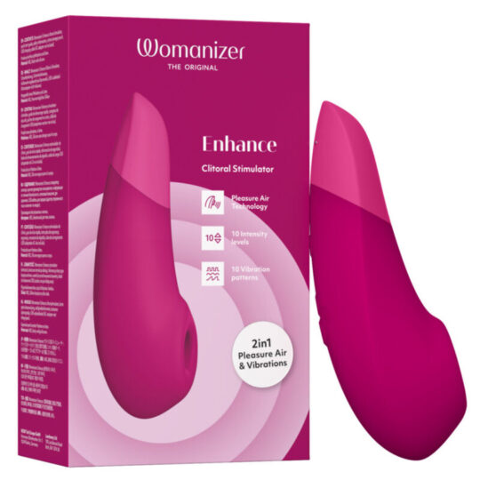 WOMANIZER - STIMOLATORE CLITORIDEO ROSA VIBRANTE