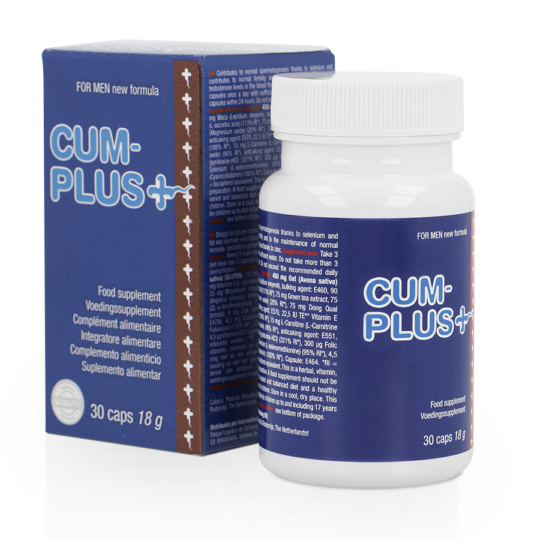 Cum Plus – Integratore alimentare per la qualità dello sperma e il benessere maschile