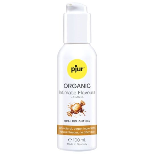 PJUR - GEL ORALE AL CARAMELLO CON AROMI INTIMI BIOLOGICI 100 ML