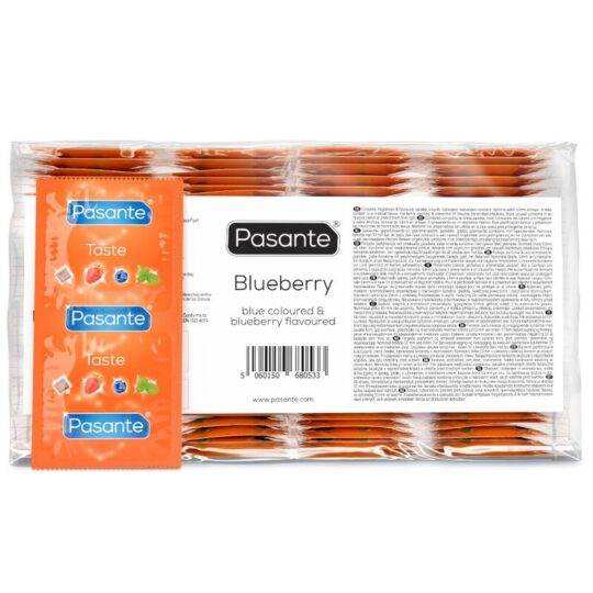 PASANTE - PRESERVATIVI GUSTO MIRTILLO BORSA 144 UNIT